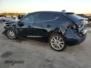 2014 Mazda 3 S Touring with VIN JM1BM1L34E1103688, listed as a Copart auction lot 79413874 with 48,667 mi miles and Salvage Title. Bid and sale history available at DreamBid. Image 2.