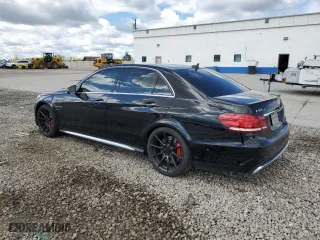2016 Mercedes-Benz E-Class AMG E 63 S with VIN WDDHF7GBXGB198690, listed as a Copart auction lot 53423534 with 91,908 mi miles and Salvage Title. Bid and sale history available at carsss.com. Image 2.