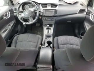 2017 Nissan Sentra SV with VIN 3N1AB7AP6HY203580, listed as a Copart auction lot 53507095 with 35,689 mi miles and Salvage Title. Bid and sale history available at carsss.com. Image 8.