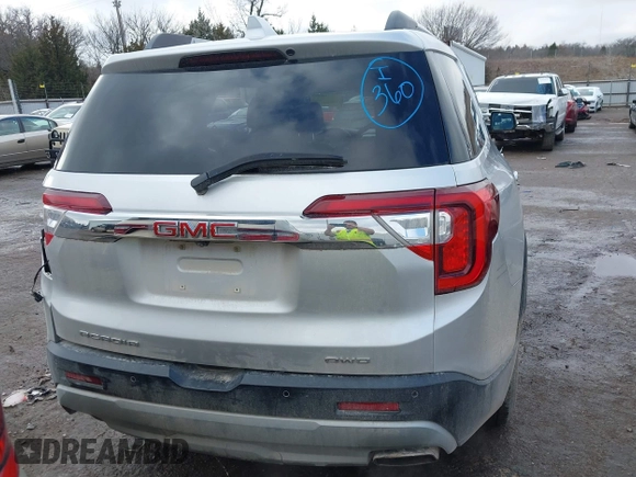 2020 GMC Acadia SLT with VIN 1GKKNULS5LZ110321, listed as a IAAI auction lot 41441439 with 116,507 mi miles and . Bid and sale history available at DreamBid. Image 17.