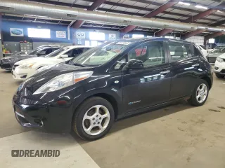 2012 Nissan LEAF SL with VIN JN1AZ0CP5CT017515, listed as a Copart auction lot 56377265 with 60,217 mi miles and Clean Title. Bid and sale history available at DreamBid. Image 1.