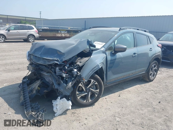 2024 Subaru Crosstrek Premium with VIN JF2GUADC9RH202736, listed as a IAAI auction lot 42735432 with 7,100 mi miles and . Bid and sale history available at DreamBid. Image 17.