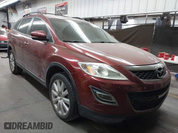 2010 Mazda CX-9 Sport with VIN JM3TB2MV8A0227857, listed as a IAAI auction lot 41603169 with 156,442 mi miles. Bid and sale history available at carsss.com. Image 1.