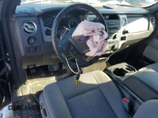 2012 Ford F-150 XL with VIN 1FTFX1ET4CFB49821, listed as a Copart auction lot 45636865 with 0 mi miles and Salvage Title. Bid and sale history available at carsss.com. Image 8.
