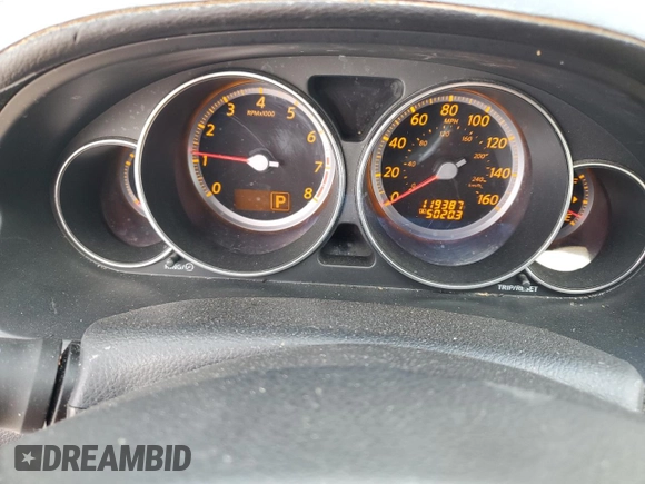 2007 Infiniti M x with VIN JNKAY01FX7M452782, listed as a Copart auction lot 50883765 with 119,387 mi miles and Salvage Title. Bid and sale history available at DreamBid. Image 9.