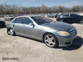 2008 Mercedes-Benz S-Class 5.5L V8 with VIN WDDNG86X98A231978, listed as a Copart auction lot 50430415 with 178,898 mi miles and Clean Title. Bid and sale history available at carsss.com. Image 4.