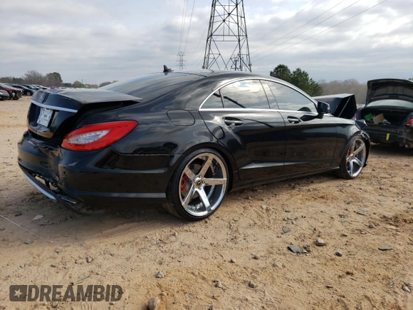 2014 Mercedes-Benz CLS 550 with VIN WDDLJ7DB7EA098997, listed as a Copart auction lot 49913985 with 81,308 mi miles and Salvage title. Bid and sale history available at DreamBid. Image 3.