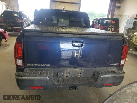 2020 Honda Ridgeline RTL-E with VIN 5FPYK3F71LB016725, listed as a Copart auction lot 60541485 with 66,840 mi miles and Salvage title. Bid and sale history available at DreamBid. Image 6.
