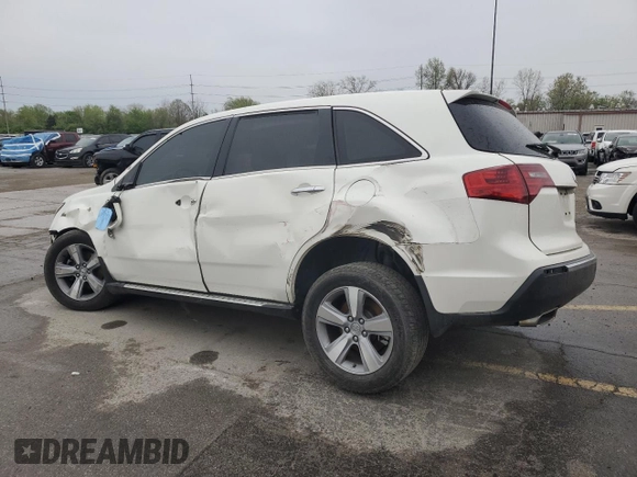 2013 Acura MDX Advance с VIN 2HNYD2H67DH002092, выставлен на аукционе Copart как лот 54301715 с пробегом 139 465 миль миль и Чистый • Clean title. История ставок и продаж доступна на DreamBid. Изображение 2.