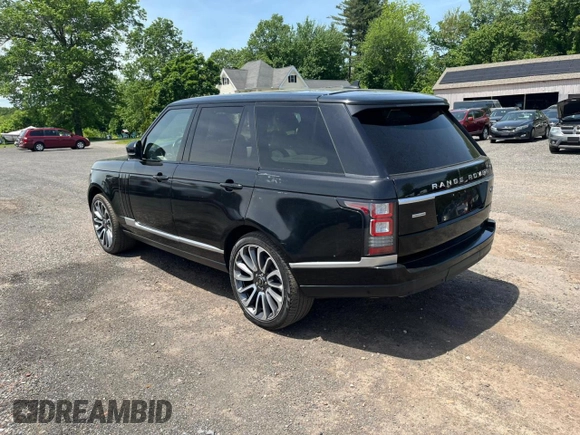 2016 Land Rover Range Rover Supercharged с VIN SALGS2EFXGA301986, выставлен на аукционе Copart как лот 58968845 с пробегом 81 248 миль миль и Чистый • Clean title. История ставок и продаж доступна на DreamBid. Изображение 2.