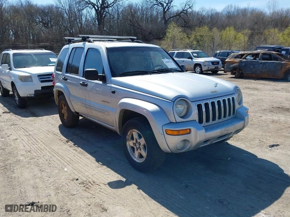 2004 Jeep Liberty Limited with VIN 1J4GL58KX4W114061, listed as a IAAI auction lot 42060760 with 170,282 mi miles. Bid and sale history available at carsss.com. Image 1.
