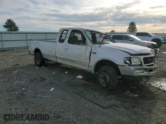 1997 Ford F-150 XL with VIN 1FTDX1869VKA43999, listed as a Copart auction lot 42239815 with 145,238 mi miles and Salvage Title. Bid and sale history available at carsss.com. Image 10.