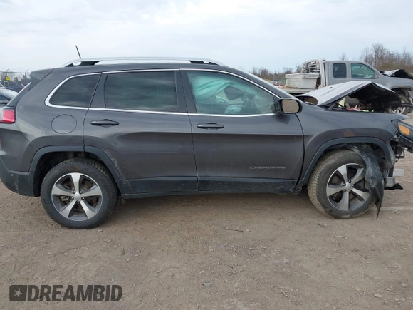 2021 Jeep Cherokee Limited with VIN 1C4PJMDXXMD215667, listed as a IAAI auction lot 42114920 with 38,481 mi miles and . Bid and sale history available at DreamBid. Image 13.