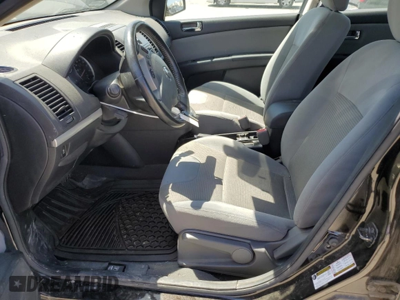 2012 Nissan Sentra S с VIN 3N1AB6AP8CL654705, выставлен на аукционе Copart как лот 60133155 с пробегом 67 241 миль миль и Списание • Salvage title. История ставок и продаж доступна на DreamBid. Изображение 7.