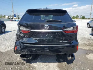 2018 Lexus RX 350L Premium with VIN JTJGZKCA6J2003444, listed as a Copart auction lot 52582095 with 48,538 mi miles and Salvage Title. Bid and sale history available at DreamBid. Image 6.