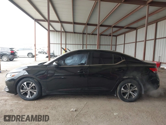2021 Nissan Sentra SV with VIN 3N1AB8CVXMY312622, listed as a IAAI auction lot 41632163 with 19,616 mi miles and . Bid and sale history available at DreamBid. Image 14.