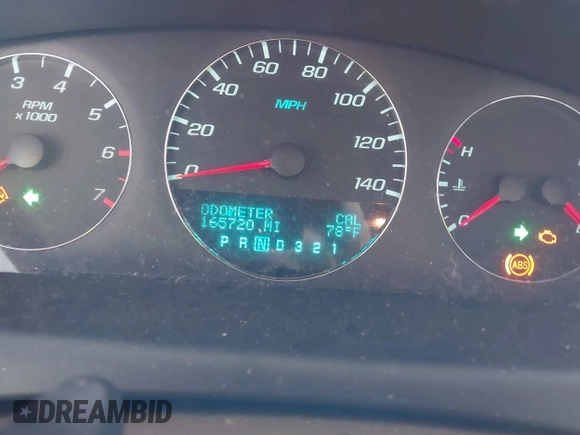 2007 Chevrolet Impala LT with VIN 2G1WT58K579186471, listed as a IAAI auction lot 42108114 with 165,720 mi miles and . Bid and sale history available at DreamBid. Image 7.