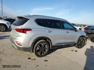 2019 Hyundai Santa Fe Limited with VIN 5NMS53AA1KH036270, listed as a Copart auction lot 88926935 with 0 mi miles and Salvage Title. Bid and sale history available at carsss.com. Image 3.