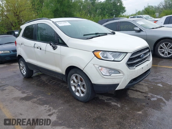 2019 Ford EcoSport SE with VIN MAJ3S2GE7KC290961, listed as a IAAI auction lot 42073145 with 156,178 mi miles and . Bid and sale history available at DreamBid. Image 1.