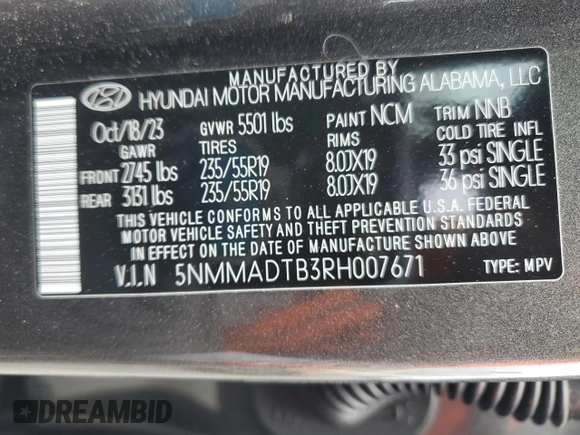 2024 Genesis GV70 2.5T с VIN 5NMMADTB3RH007671, выставлен на аукционе Copart как лот 53170935 с пробегом 3 756 миль миль и Списание • Salvage title. История ставок и продаж доступна на DreamBid. Изображение 13.