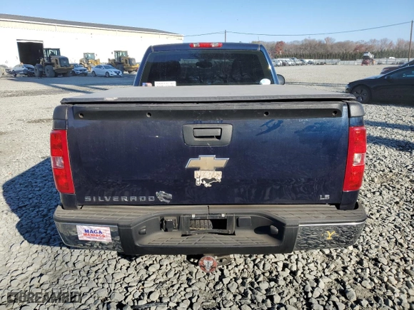 2008 Chevrolet Silverado 1500 Work Truck with VIN 1GCEK14X48Z185464, listed as a Copart auction lot 80774454 with 0 mi miles and Salvage Title. Bid and sale history available at carsss.com. Image 6.