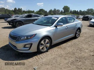 2014 Kia Optima EX with VIN KNAGN4ADXE5070086, listed as a Copart auction lot 61226415 with 148,603 mi miles and Salvage title. Bid and sale history available at DreamBid. Image 1.