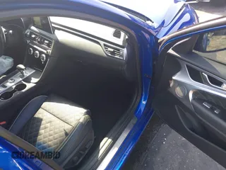 2019 Genesis G70 2.0T Advanced with VIN KMTG44LA7KU034142, listed as a IAAI auction lot 41935432 with 47,908 mi miles. Bid and sale history available at carsss.com. Image 5.