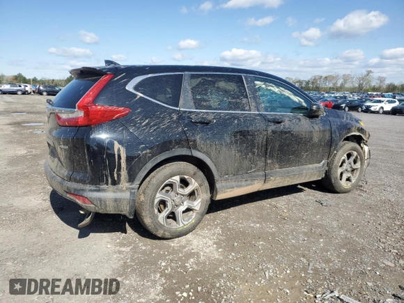 2018 Honda CR-V EX with VIN 7FARW2H54JE012712, listed as a Copart auction lot 52256715 with 69,767 mi miles and Salvage Title. Bid and sale history available at DreamBid. Image 3.