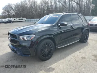 2022 Mercedes-Benz GLE 350 z VIN 4JGFB4JB4NA631889, wystawiony jako Copart lot #50614595 z przebiegiem 24 331 mil mil oraz Szkoda całkowita • Salvage title. Historia ofert i sprzedaży dostępna na DreamBid. Obrazek 1.