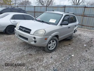 2006 Hyundai Tucson GL with VIN KM8JM12B56U480904, listed as a IAAI auction lot 41844087 with 216,322 mi miles. Bid and sale history available at carsss.com. Image 16.