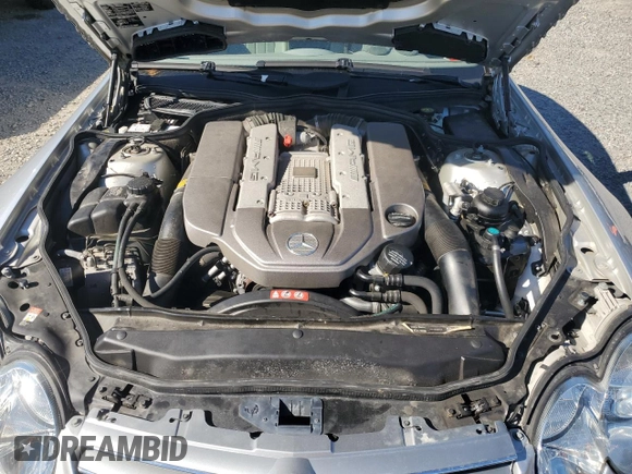 2005 Mercedes-Benz SL 55 AMG with VIN WDBSK74F15F089669, listed as a Copart auction lot 42180675 with Not provided miles and Salvage title. Bid and sale history available at DreamBid. Image 11.