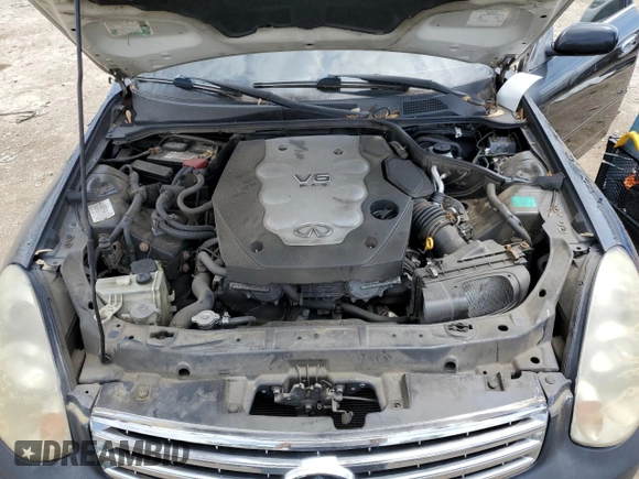 2005 Infiniti G35 with VIN JNKCV51FX5M300822, listed as a Copart auction lot 56136715 with 292,613 mi miles and Clean Title. Bid and sale history available at DreamBid. Image 11.