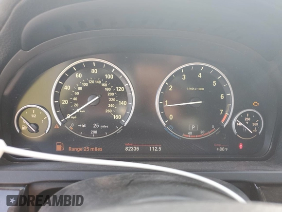 2013 BMW 7 Series 750i with VIN WBAYA8C57DC996582, listed as a Copart auction lot 79250334 with 82,336 mi miles and Clean Title. Bid and sale history available at DreamBid. Image 9.