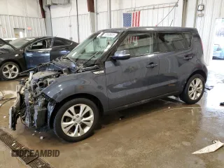 2014 Kia Soul + with VIN KNDJP3A52E7078838, listed as a Copart auction lot 53658625 with 169,181 mi miles and Non Repairable. Bid and sale history available at carsss.com. Image 1.
