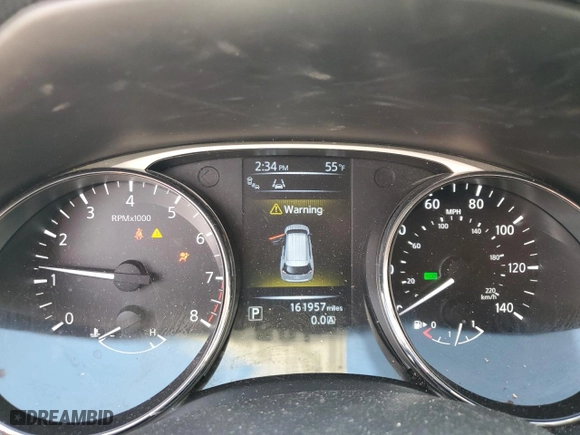 2015 Nissan Rogue SL with VIN 5N1AT2MV6FC922305, listed as a Copart auction lot 46586305 with 161,957 mi miles and Salvage Title. Bid and sale history available at carsss.com. Image 9.