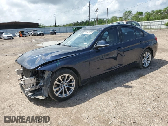 2016 BMW 3 Series 320i with VIN WBA8E1G55GNT33803, listed as a Copart auction lot 51145975 with 102,490 mi miles and Salvage Title. Bid and sale history available at DreamBid. Image 1.