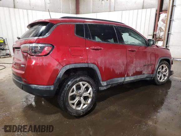2025 Jeep Compass Latitude с VIN 3C4NJDBN6ST537089, выставлен на аукционе Copart как лот 66408035 с пробегом 2 595 миль миль и На запчасти • Non repairable. История ставок и продаж доступна на DreamBid. Изображение 3.