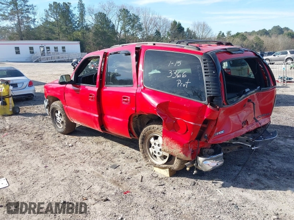 2002 Chevrolet Tahoe LT z VIN 1GNEK13Z12J283366, wystawiony jako IAAI lot #41832833 z przebiegiem 350 411 mil mil oraz . Historia ofert i sprzedaży dostępna na DreamBid. Obrazek 3.