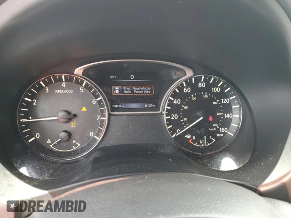 2016 Nissan Altima SL with VIN 1N4AL3AP3GC132595, listed as a Copart auction lot 62811915 with 158,632 mi miles and Salvage title. Bid and sale history available at DreamBid. Image 9.