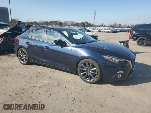 2014 Mazda 3 S Touring with VIN JM1BM1V35E1154890, listed as a Copart auction lot 42291245 with 93,749 mi miles and Salvage Title. Bid and sale history available at DreamBid. Image 4.