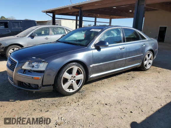 2007 Audi A8 z VIN WAULV44E77N002799, wystawiony jako Copart lot #47388955 z przebiegiem 111 606 mil mil oraz Szkoda całkowita • Salvage title. Historia ofert i sprzedaży dostępna na DreamBid. Obrazek 1.
