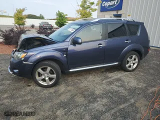 2009 Mitsubishi Outlander XLS with VIN JA4MT41X09Z008727, listed as a Copart auction lot 71171494 with 107,808 mi miles and Non Repairable. Bid and sale history available at carsss.com. Image 1.