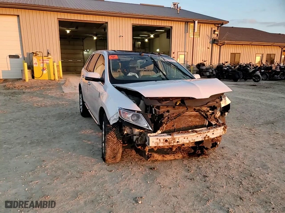 2013 Lincoln MKX with VIN 2LMDJ8JKXDBL09265, listed as a Copart auction lot 83848374 with 0 mi miles and Salvage Title. Bid and sale history available at carsss.com. Image 10.