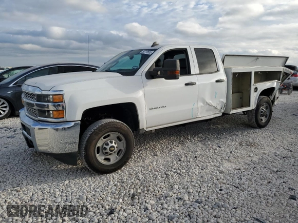 2019 Chevrolet Silverado 1500 with VIN 2GB2CREG6K1224265, listed as a Copart auction lot 50718535 with 109,879 mi miles and Salvage Title. Bid and sale history available at DreamBid. Image 1.