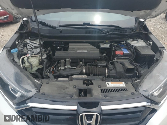 2020 Honda CR-V EX with VIN 5J6RW2H58LL041247, listed as a Copart auction lot 54484855 with 80,400 mi miles and Salvage Title. Bid and sale history available at DreamBid. Image 12.