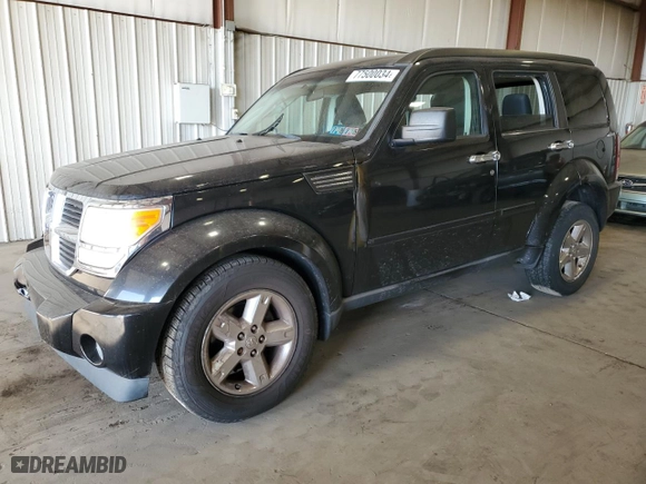2009 Dodge Nitro SXT with VIN 1D8GU28KX9W536809, listed as a Copart auction lot 77500034 with 155,737 mi miles and Salvage Title. Bid and sale history available at carsss.com. Image 1.
