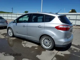 2015 Ford C-Max Energi SEL with VIN 1FADP5CU7FL118536, listed as a Copart auction lot 56457344 with 110,820 mi miles and Salvage Title. Bid and sale history available at carsss.com. Image 2.