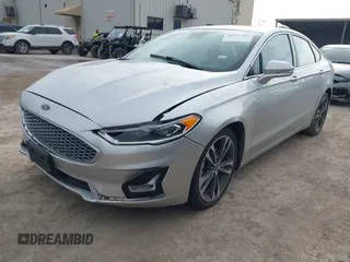 2019 Ford Fusion Titanium with VIN 3FA6P0D9XKR206465, listed as a IAAI auction lot 41577306 with 70,668 mi miles. Bid and sale history available at carsss.com. Image 17.
