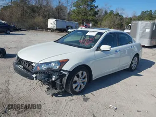 2009 Honda Accord EX-L with VIN 1HGCP36899A047902, listed as a IAAI auction lot 41344736 with 164,454 mi miles and . Bid and sale history available at DreamBid. Image 2.