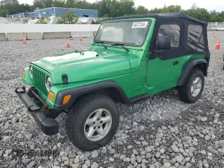 2004 Jeep Wrangler SE z VIN 1J4FA29124P769475, wystawiony jako Copart lot #64371244 z przebiegiem 136 877 mil mil oraz Szkoda całkowita • Salvage title. Historia ofert i sprzedaży dostępna na DreamBid. Obrazek 1.